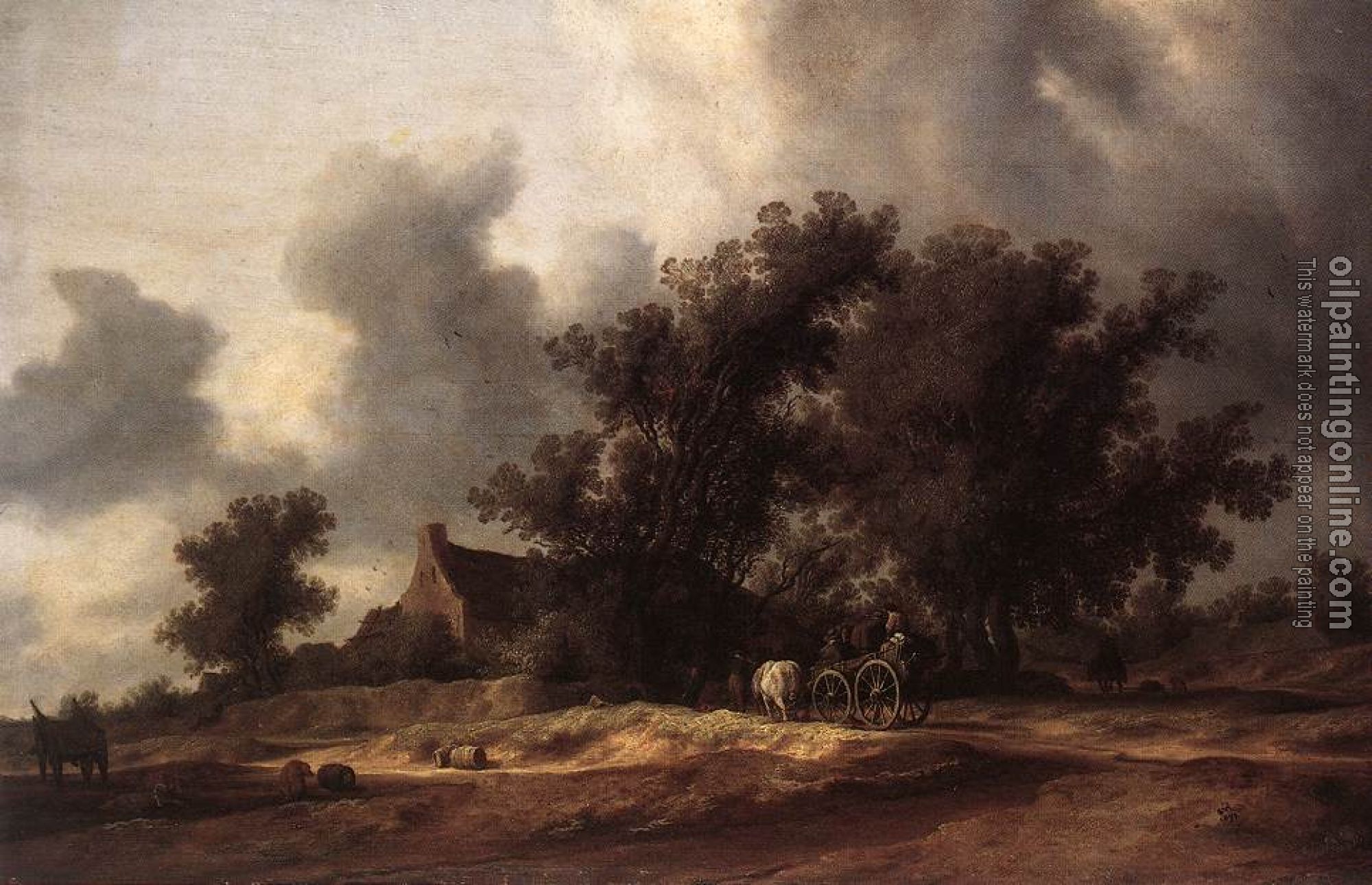 Ruysdael, Salomon van - After the Rain